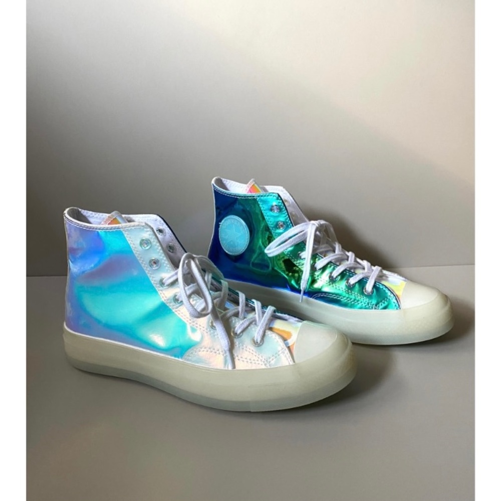 Converse holographic / iridescent Chuck Taylor 70 high-top